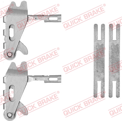 Repair Kit, expander - 120 53 013 QUICK BRAKE